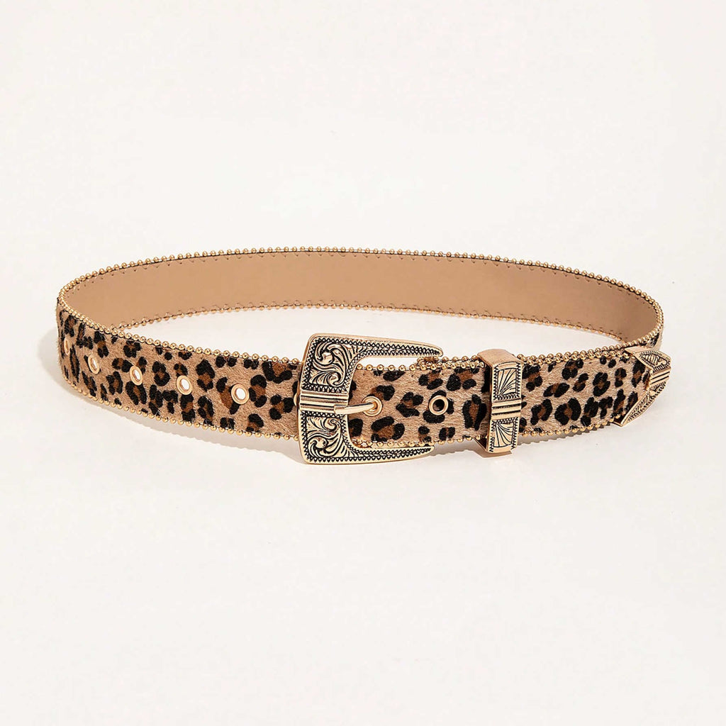 Ceinture American Retro Leopard